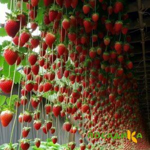 Клубника ампельная Анастасия купить по цене от 370р. в интернет-магазине «Посадика» с доставкой почтой в в Радужныйе и по всей России – [изображение №1].